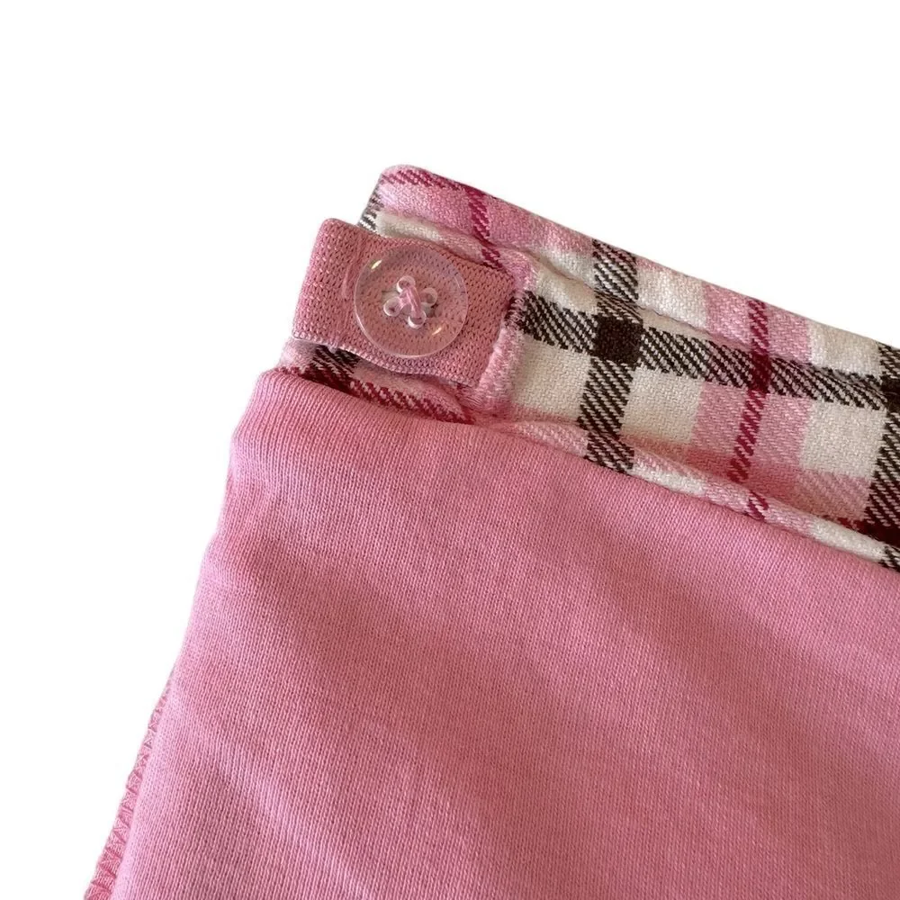 GYMBOREE Skirt Girls Plaid Holiday Pink Size 7 NWT